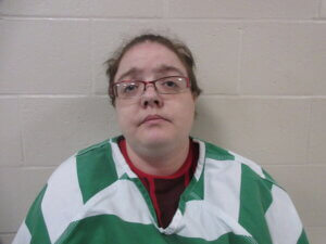 Angela West booking photo