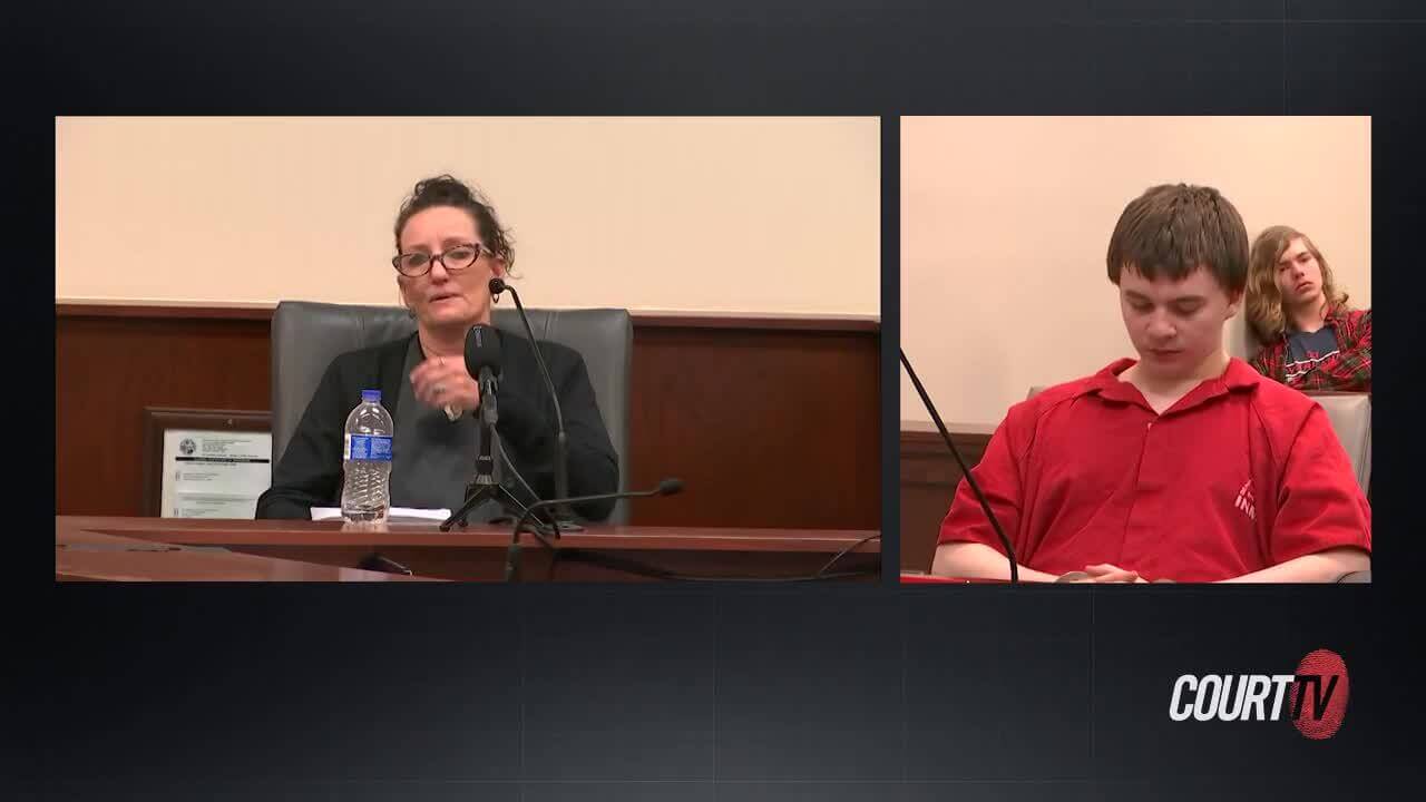 Grandmothers Testimony Brings Aiden Fucci To Tears Court Tv Video