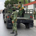 Mexican army soldiers prepare a search mission for four U.S. citizens kidnapped by gunmen