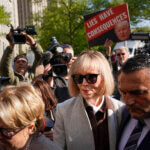 E. Jean Carroll walks into Manhattan federal court