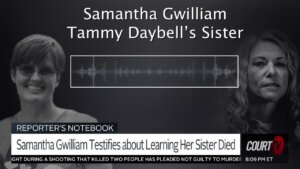 Graphic showing picture of Tammy Daybell and Samantha Gwilliam