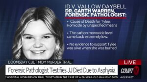 Graphic of Tylee Ryan and explanation of her autopsy.