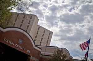 exterior of Fulton County Jail