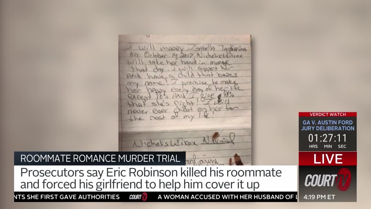 State Rests Case In Chief in Roommate Romance Murder Trial Court TV Video