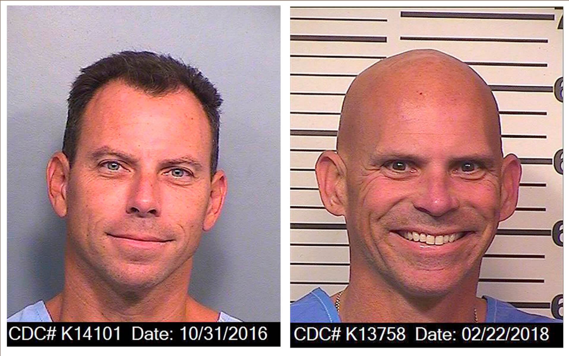 Menendez brothers mugshots