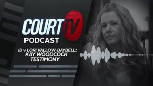 Podcast image of ID v. Lori Vallow Daybell - Kay Woodcock Testimony