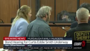 Curtis Eddie Smith at his bond hearing.