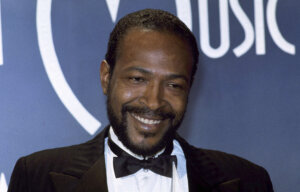 Singer-songwriter Marvin Gaye attends AMAs