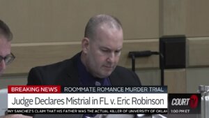 Eric Robinson in court