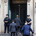 Daniel Penny arrives to surrender at the 5th Precinct