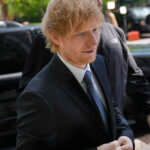 Ed Sheeran in a suit