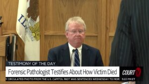 forensic pathologist dr. scott denton testifies in court