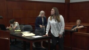 Crystal Smith, mother of Aiden Fucci, appears in court