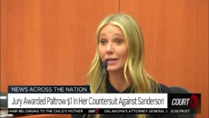 Gwyneth Paltrow testifies in her trial against Terry Sanderson