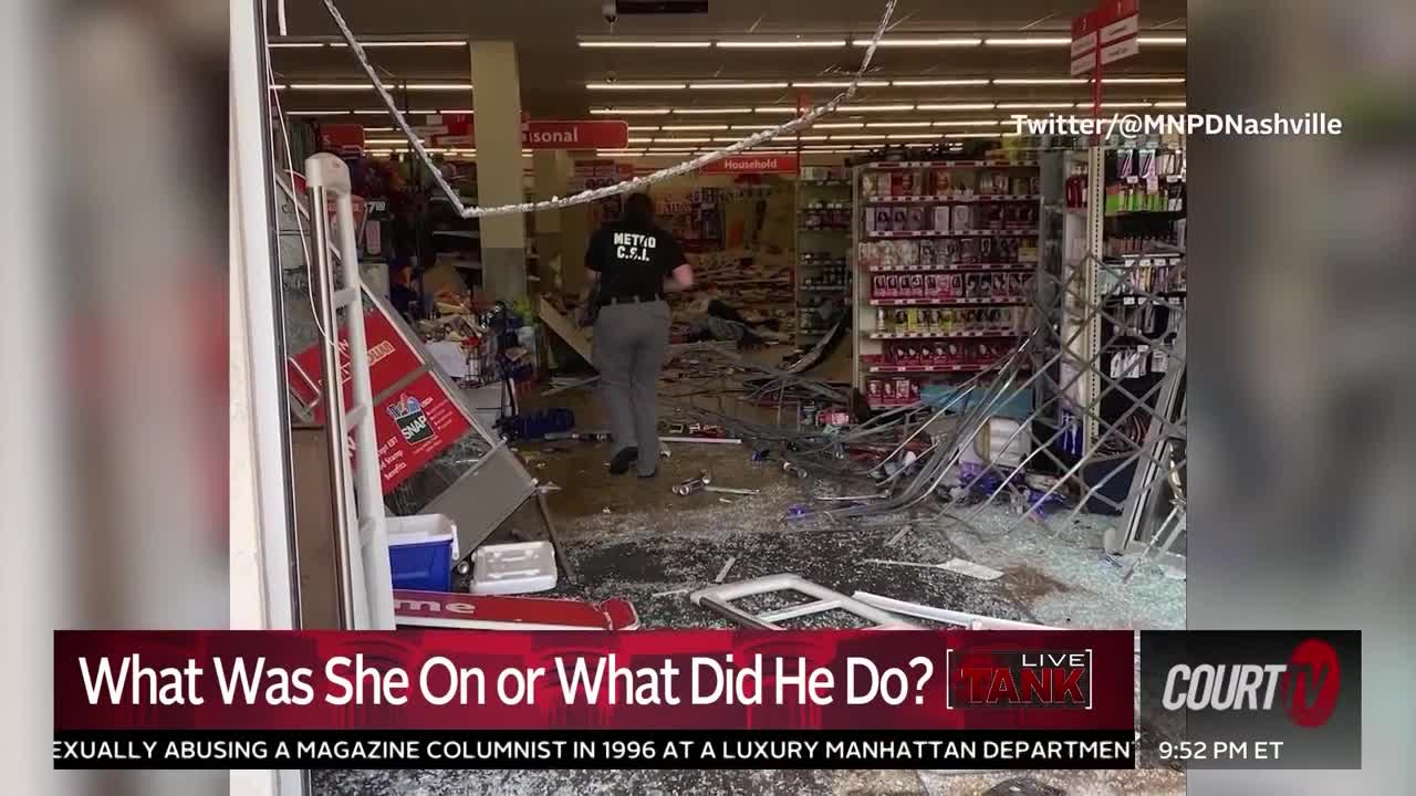Woman Chases Boyfriend Into Store While Driving | Court TV Video