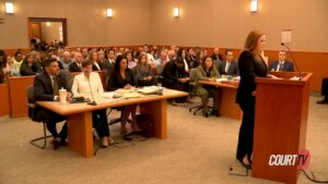 Amy Richins speaks at Kouri Richins hearing