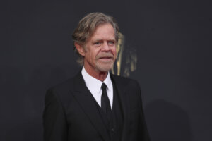 William H. Macy appears on the red carpet
