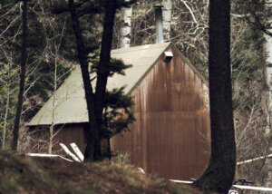 Ted Kaczynski's cabin in the woods of Lincoln, Mont