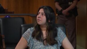 Megan Imirowicz appears in court