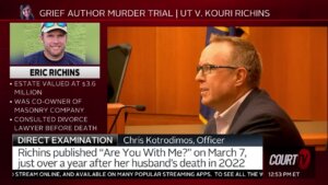 Private Investigator Chris Kotrodimos testifies in Kouri Richins hearing