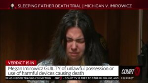 megan imirowicz reacts to verdict