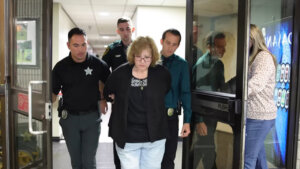 Susan Lorincz perp walk