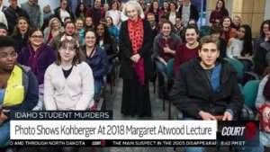 Photo shows Bryan Kohberger among a group of people with Margaret Atwood