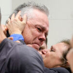 Former Marjory Stoneman Douglas High School School Resource Officer Scot Peterson with his wife.