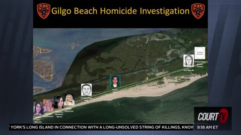 gilgo beach murders crime map