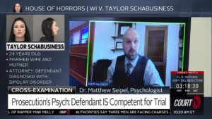 Dr. Matthew Seipel testifies in taylor schabusiness hearing