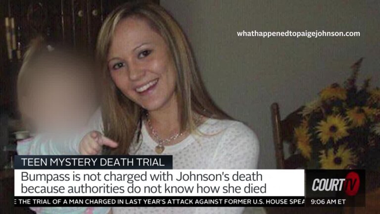 Teen victim Paige Johnson.