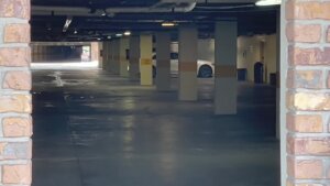 parking garage of the office building at 5499 N. Federal Highway in Boca Raton