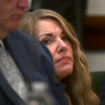 Lori Vallow Daybell sits during her sentencing hearing.