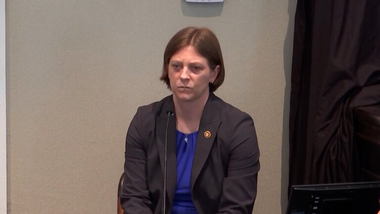 Melinda Worley, a senior criminalist and forensic analyst for SLED, takes the stand.