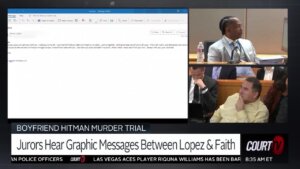 evidence is shown in darrin lopez trial