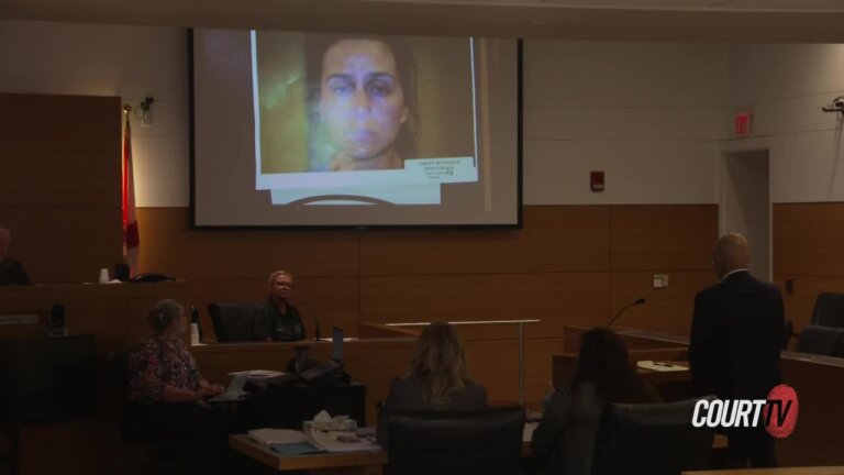 evidence photo of ashley benefield shown in court