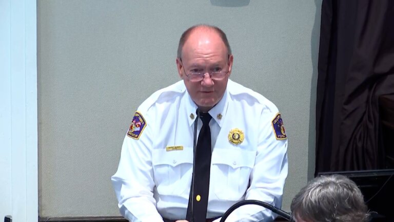 Colleton County Fire Chief Barry McCoy takes the stand