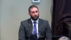 Sgt. Daniel Greene testifies