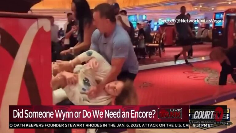 Vegas brawl at the Wynn Encore.