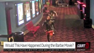 Suspect who punched a man at a movie theater over seats at the movies.