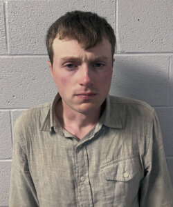 Booking photo of Logan Clegg