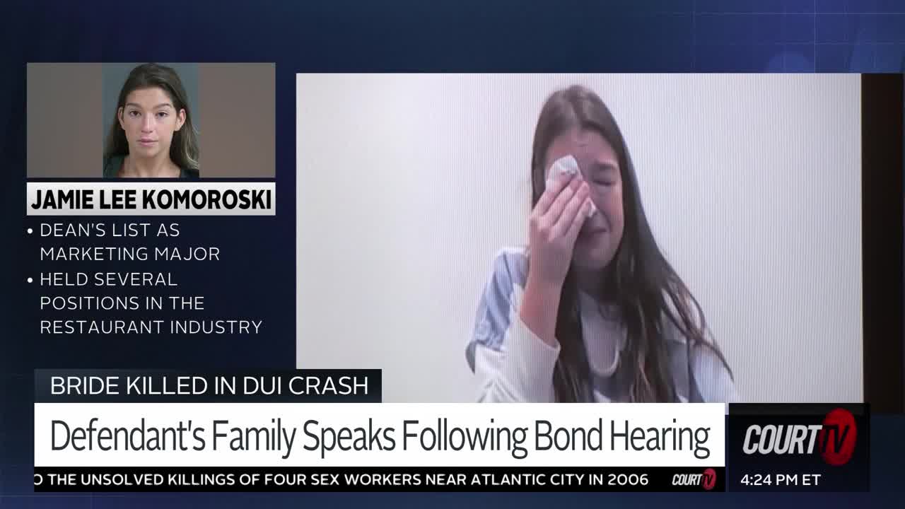 Jamie Lee Komoroski Sobs During Bond Hearing | Court TV Video