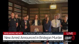 Charges against Bridegan's ex-wife announced.