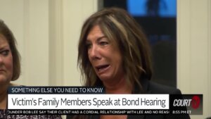 Samantha Miller's mother speaks at Jamie Lee Komoroski's bond hearing.