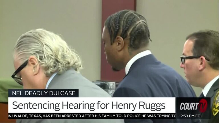 henry ruggs appears in court
