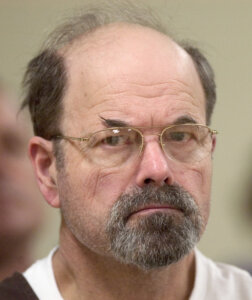 Dennis Rader listens during a court proceeding