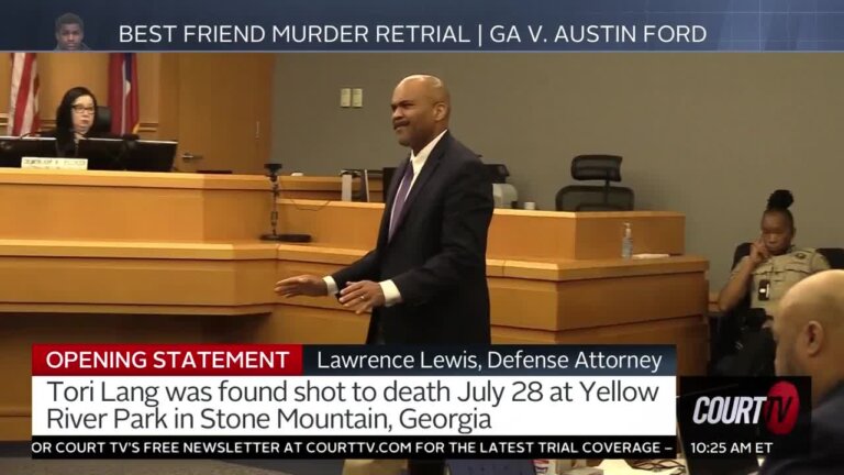 Defense opening statements in GA v. Austin Ford.