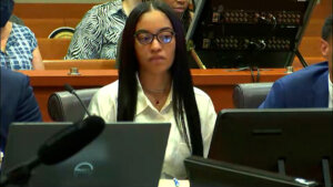 Quaneesha Johnson appears in court