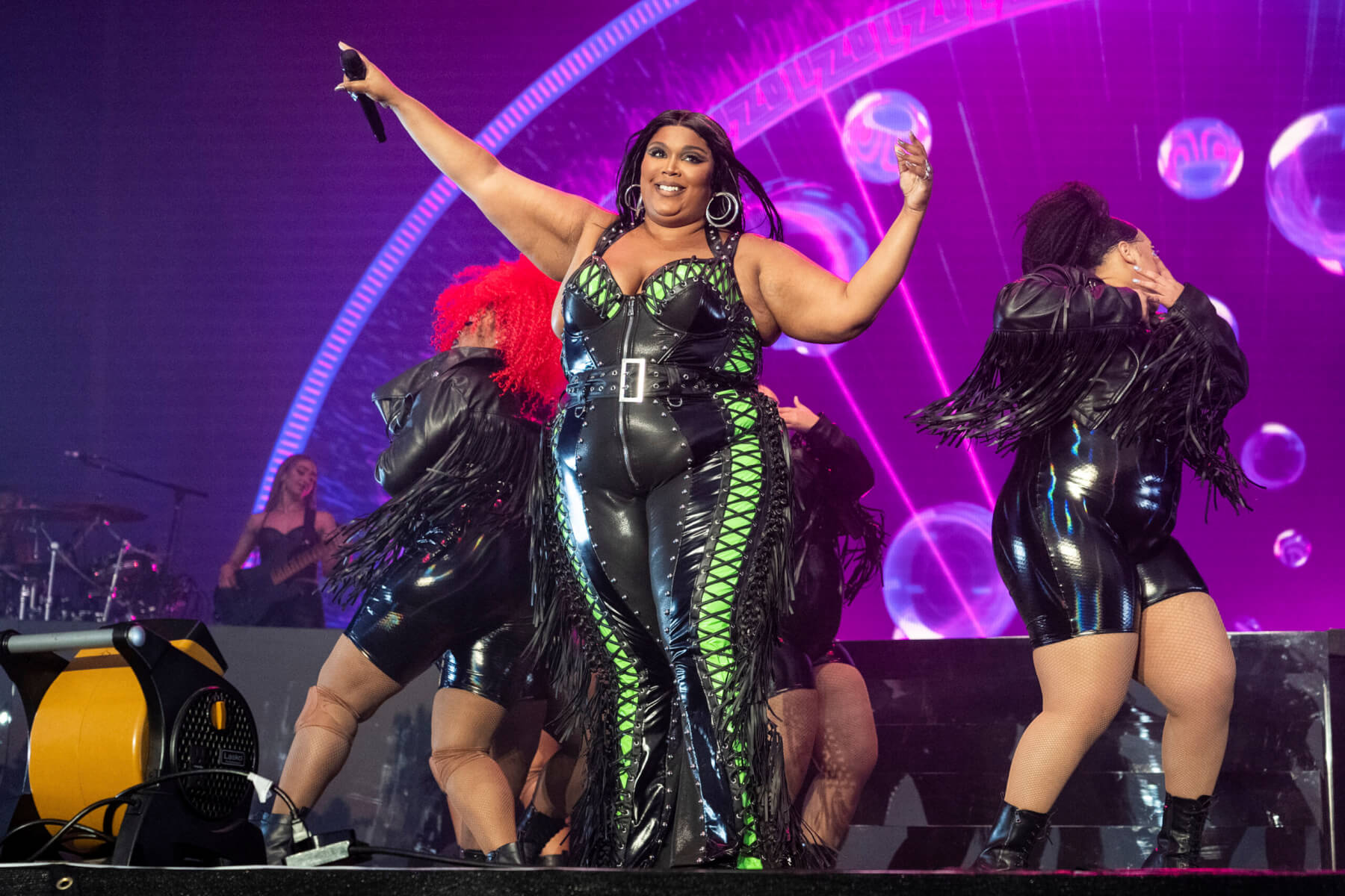 Lizzo performs at the BottleRock Napa Valley Music Festival.