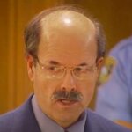 BTK Killer Dennis Rader in a Kansas courtroom in 2005.